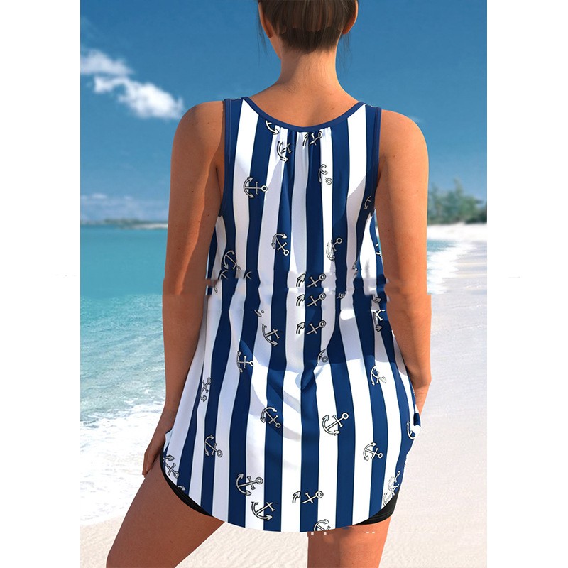 Plus Size Two-Piece Swimwear Set