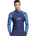 Men's Long Sleeve Sun Protection Wetsuit – Quick-Dry Swimwear