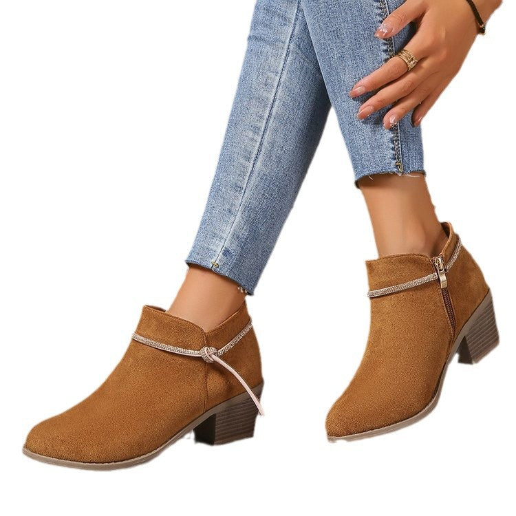 Low-Cut Ankle Boots