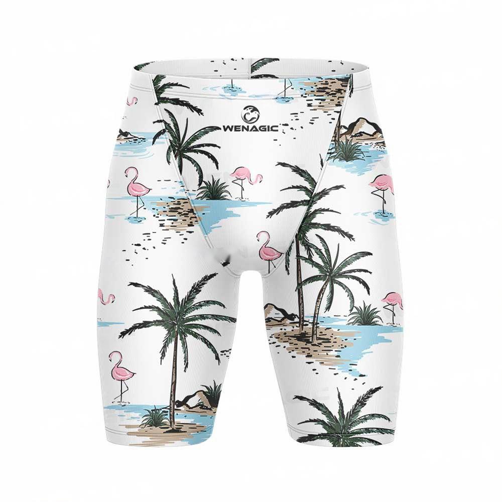 Fashion Lycra Swim Trunks