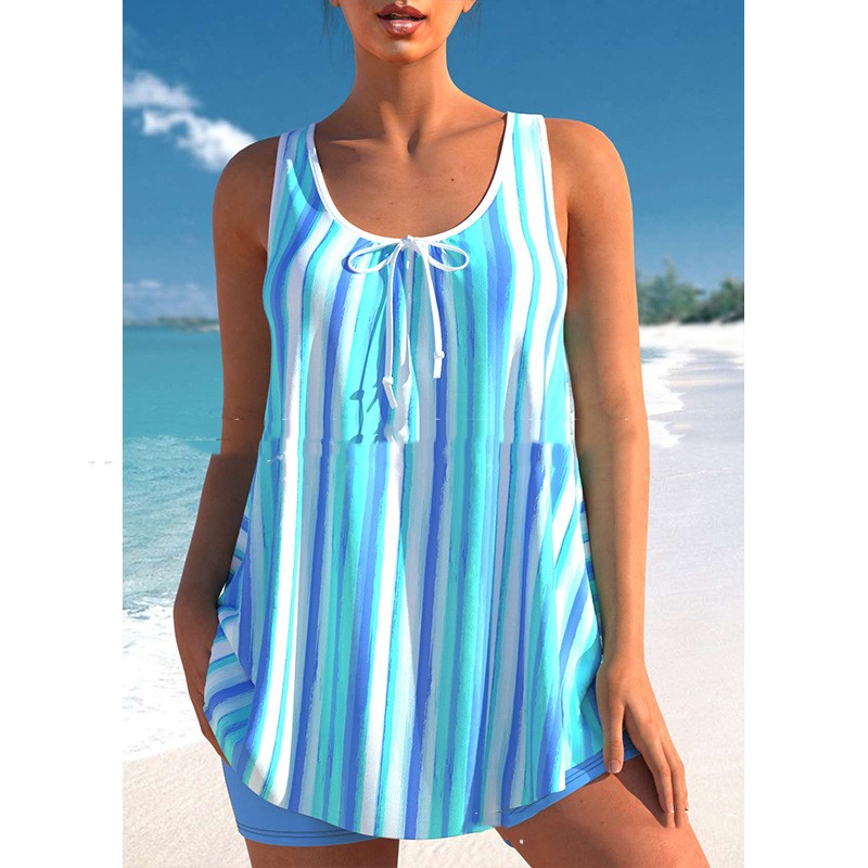 Plus Size Two-Piece Swimwear Set