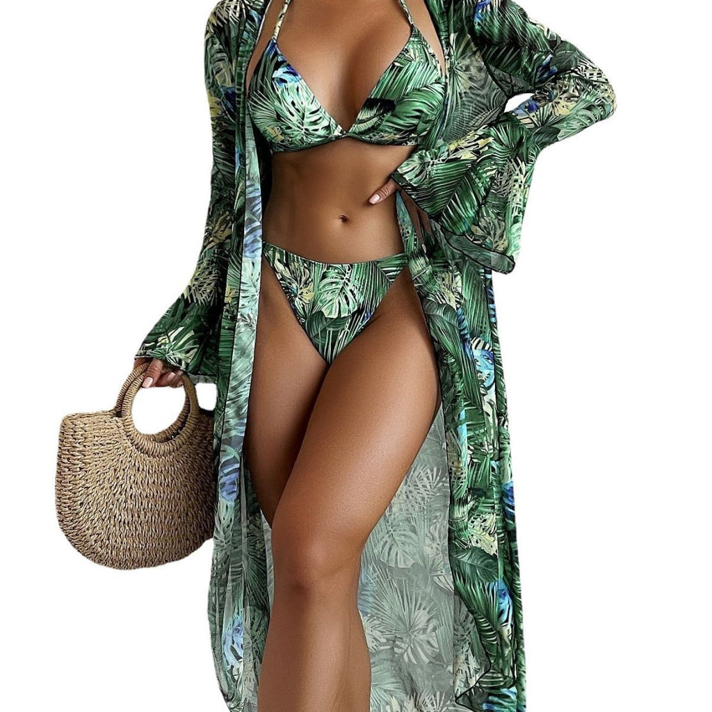 Bikini Set with Beach Cover-Up