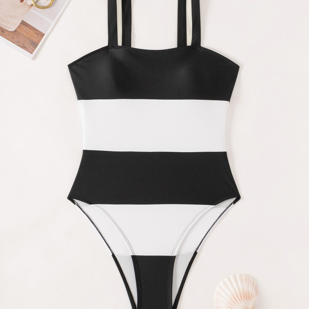 Strappy One-Piece Swimsuit