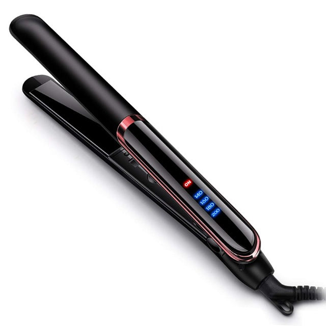 Pro 2-in-1 LED Hair Straightener & Curling Iron