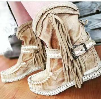 Tassel Short Boots
