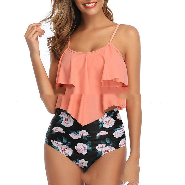 Two-Piece Beach Vacation Swimwear