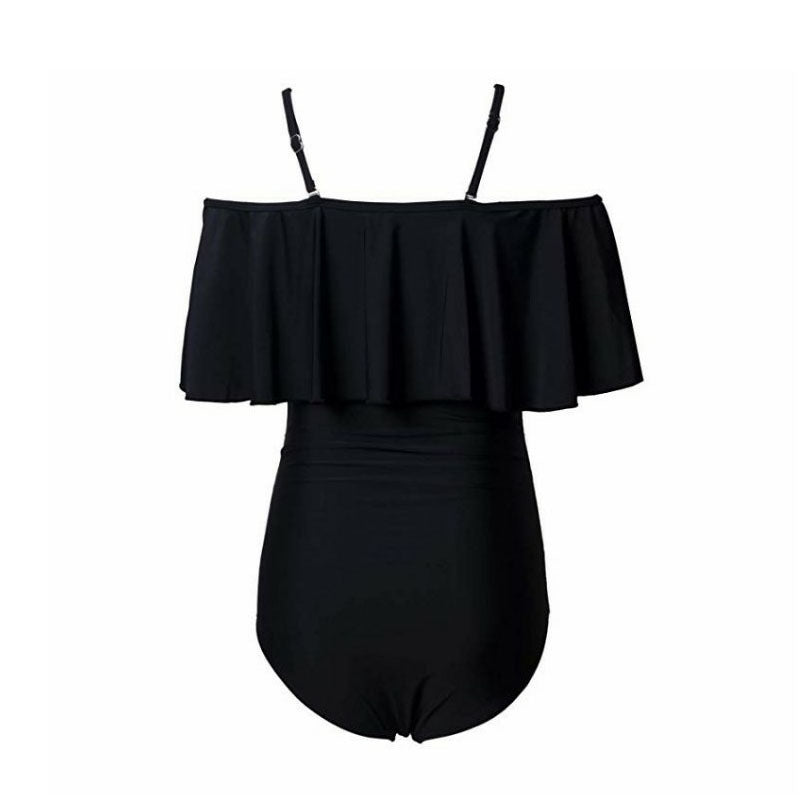Maternity Solid One-Piece Swimsuit