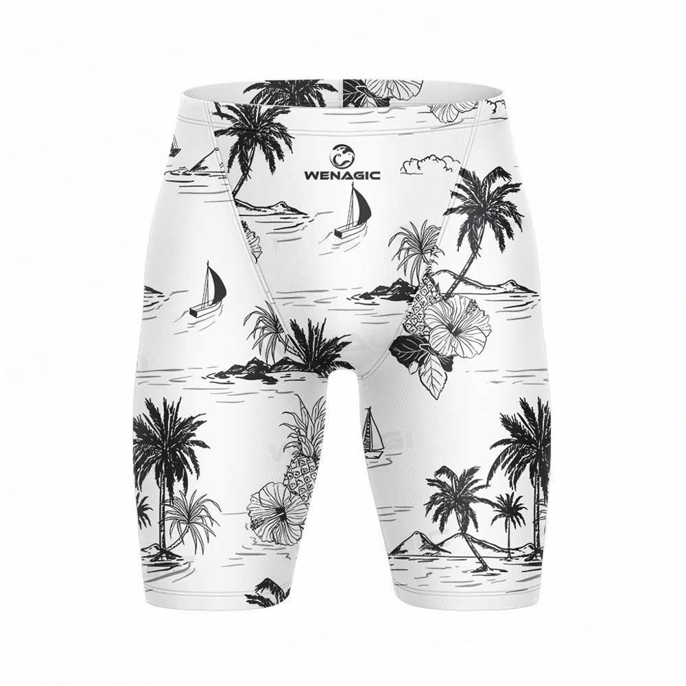 Fashion Lycra Swim Trunks