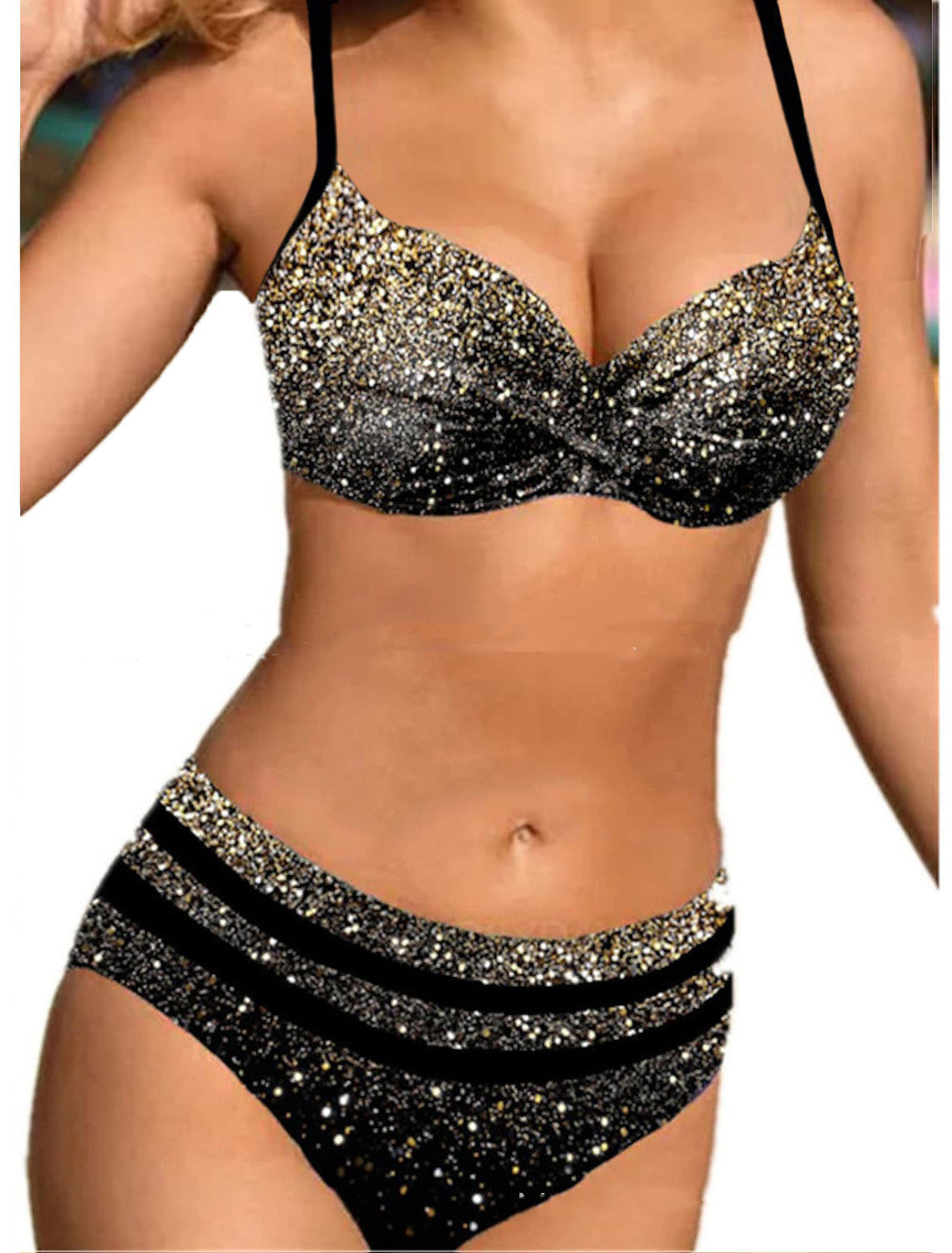 High-Waisted Bikini Set