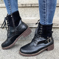 Lace-Up Ankle Boots