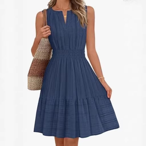 Cotton-linen Mini Dress