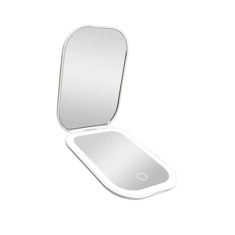 Ultra-Thin Foldable Lighted Makeup Mirror