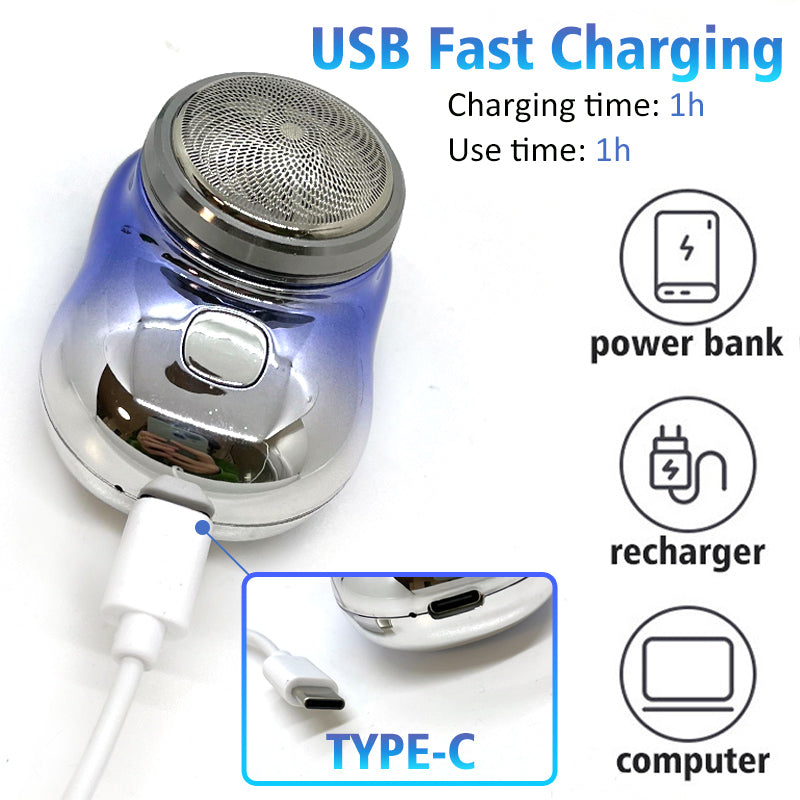 Portable Cordless Rechargeable Shaver