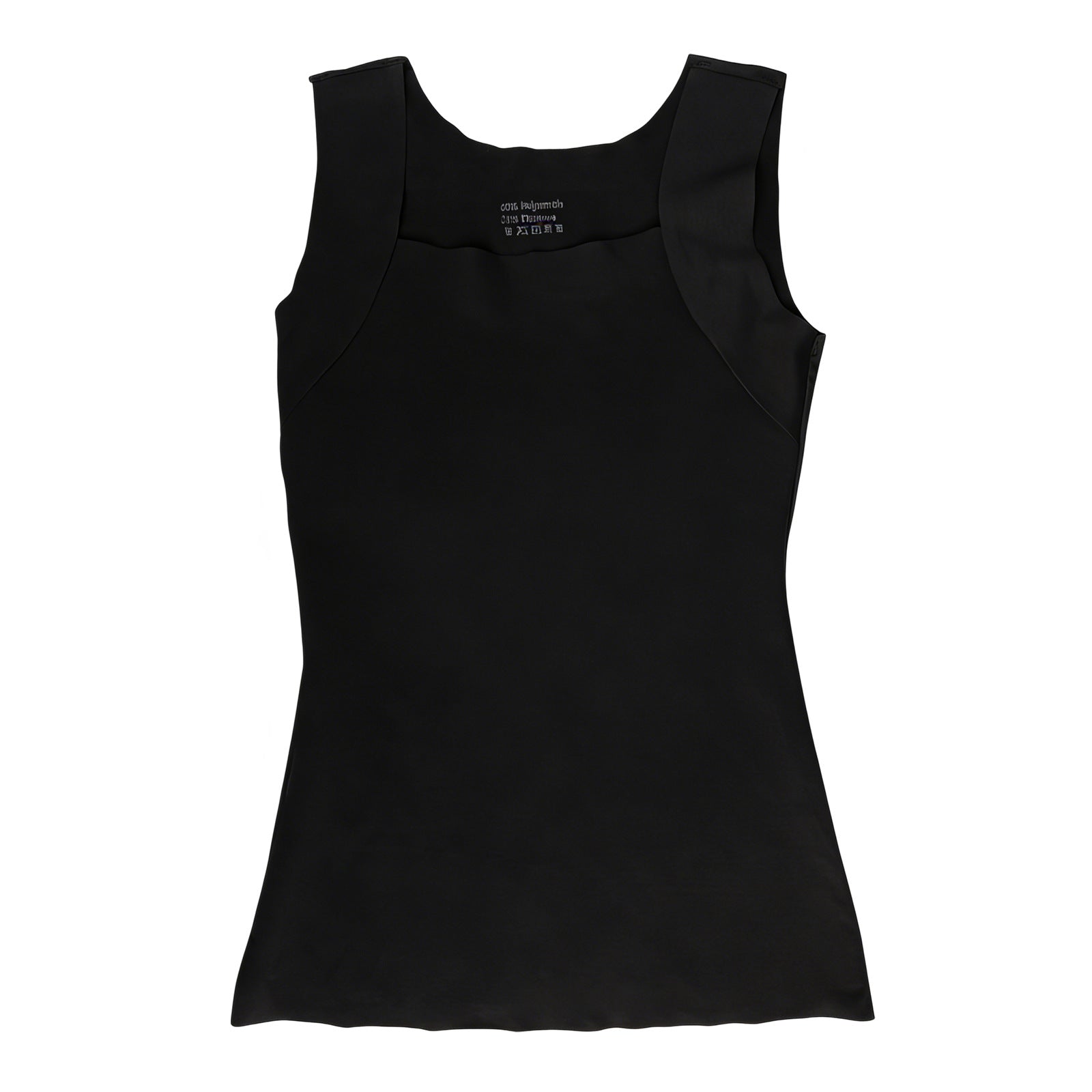 Square-Neck Padded Bust Tank Top