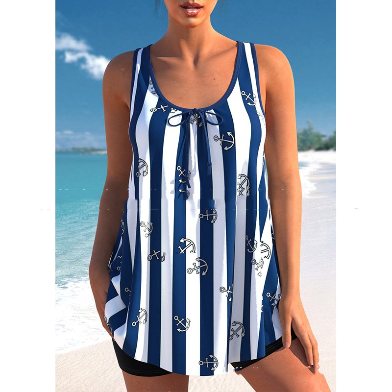 Plus Size Two-Piece Swimwear Set