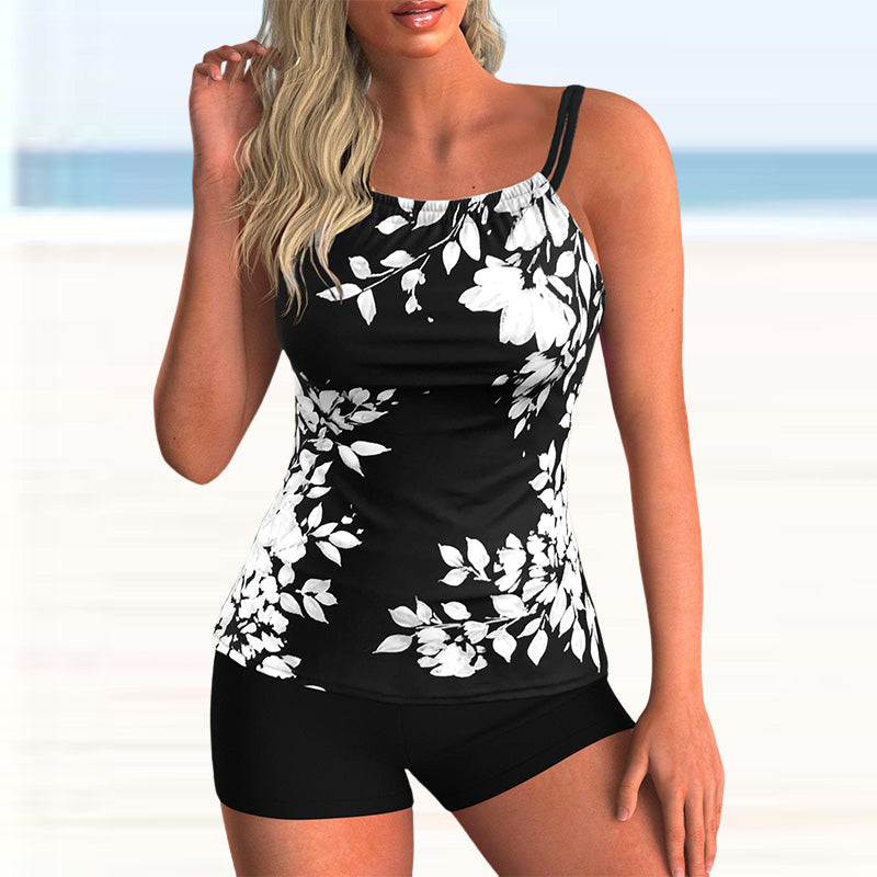 Two-Piece Thin Strap Swimwear
