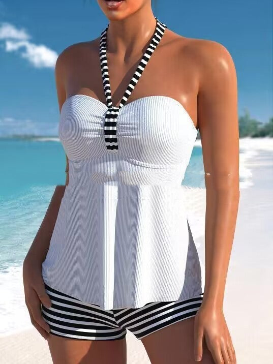 Halter Two-Piece Beach Swimwear
