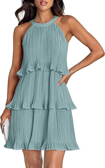 Flowy Tiered Ruffle Dress