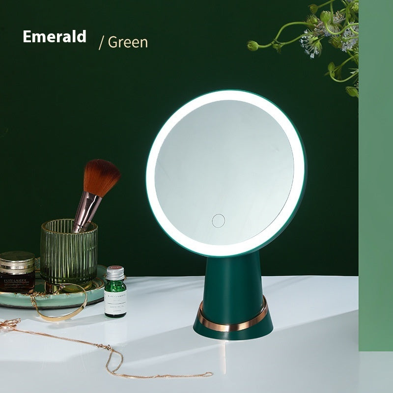 Desktop LED Makeup Mirror