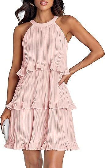 Flowy Tiered Ruffle Dress