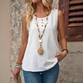 Breezy Sleeveless Cotton Tank Top