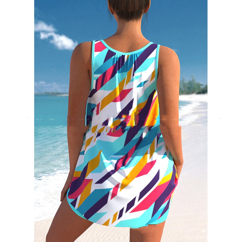 Plus Size Two-Piece Swimwear Set
