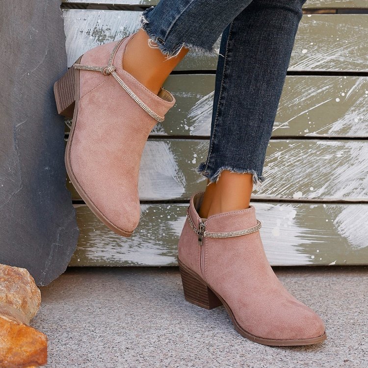 Low-Cut Ankle Boots