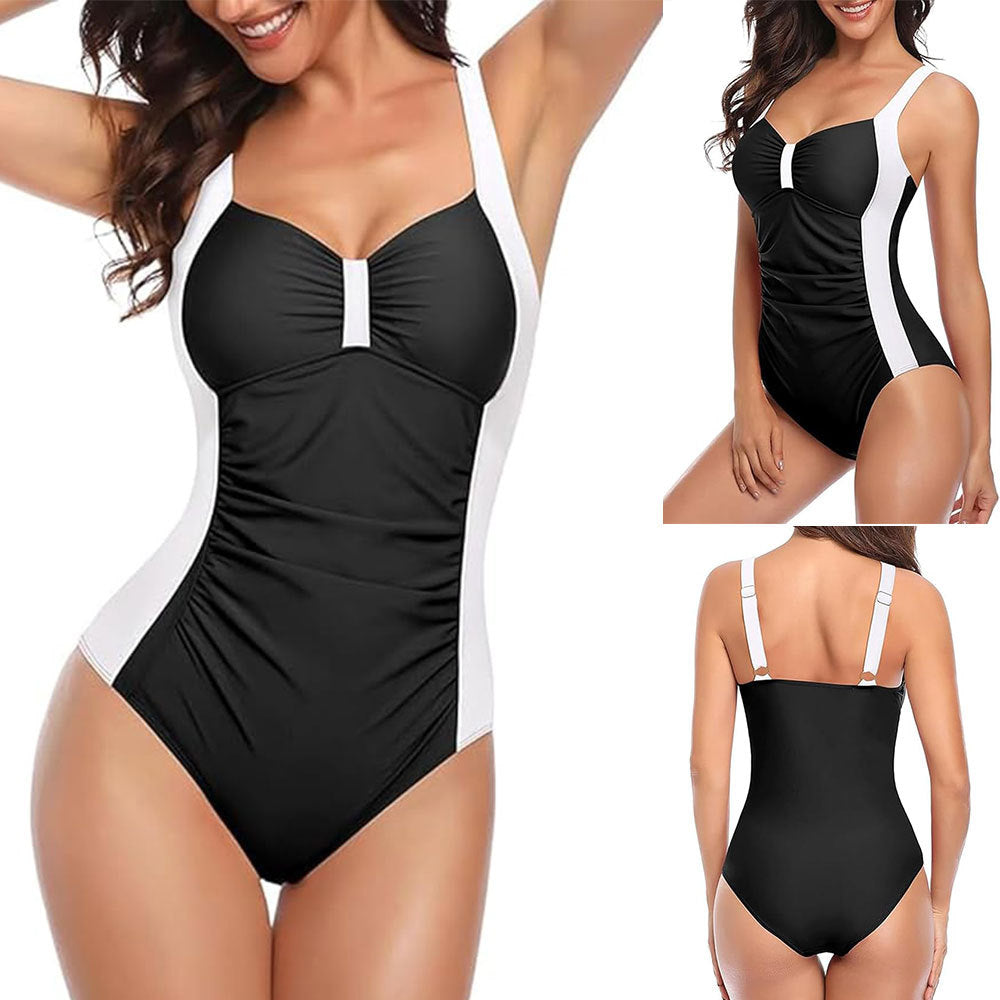 Black & White One-piece Swimsuit