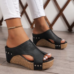 Wedge Platform Roman Sandals