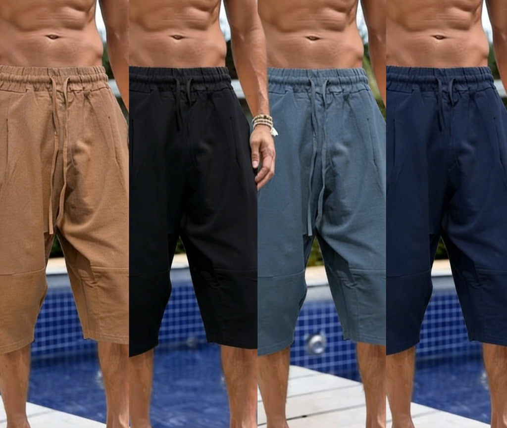 Linen Capri Pants