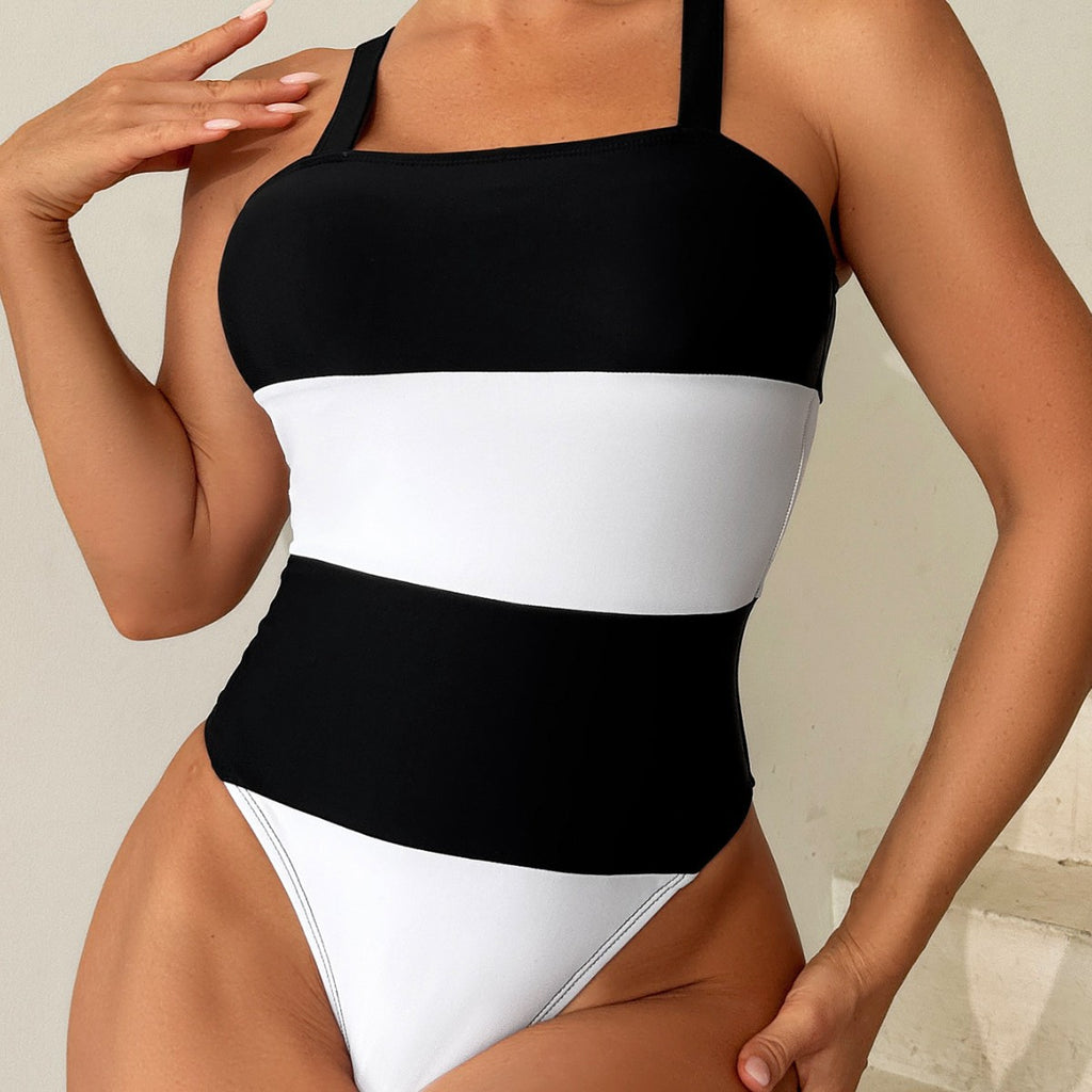 Strappy One-Piece Swimsuit