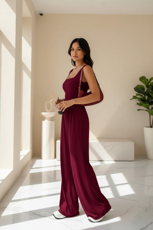 Chic Tank & Wide-Leg Trouser Set