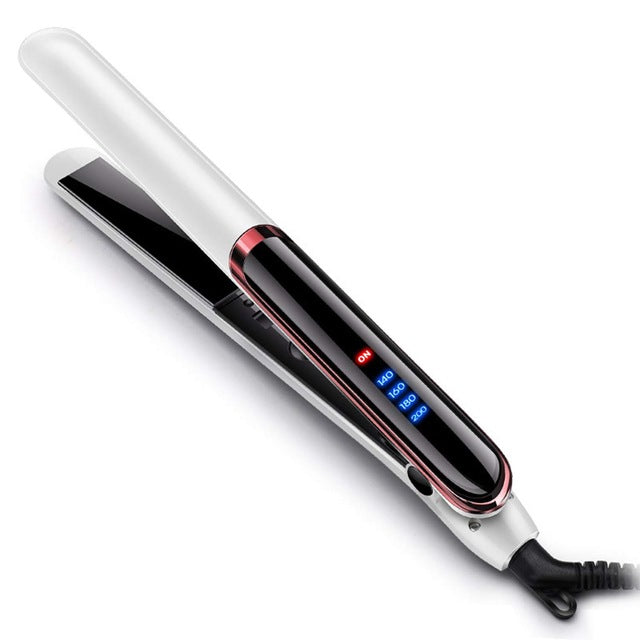 Pro 2-in-1 LED Hair Straightener & Curling Iron