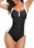 Black & White One-piece Swimsuit