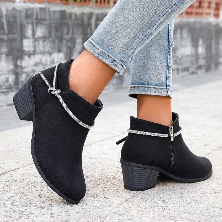 Low-Cut Ankle Boots