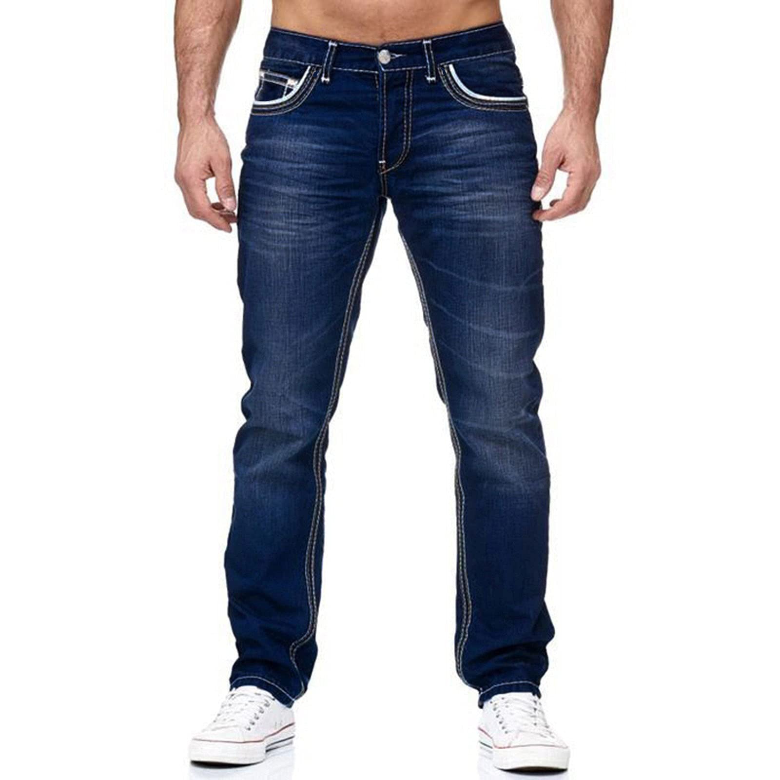 Classic Straight-Leg Jeans