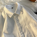 Cotton Loose Fit Long Sleeve Shirt