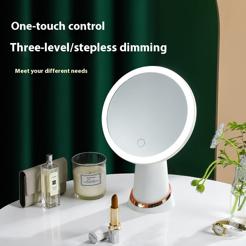 Desktop LED Makeup Mirror