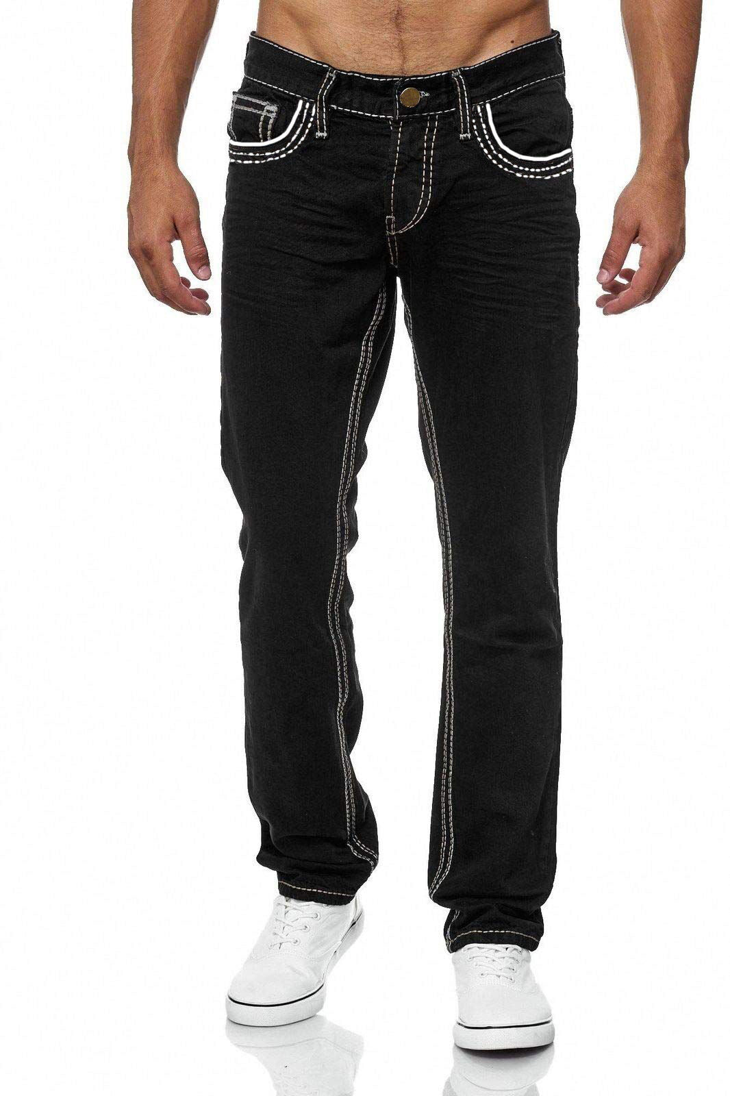 Classic Straight-Leg Jeans