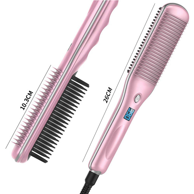 Pro Straightener & Curling Comb Styling Tool