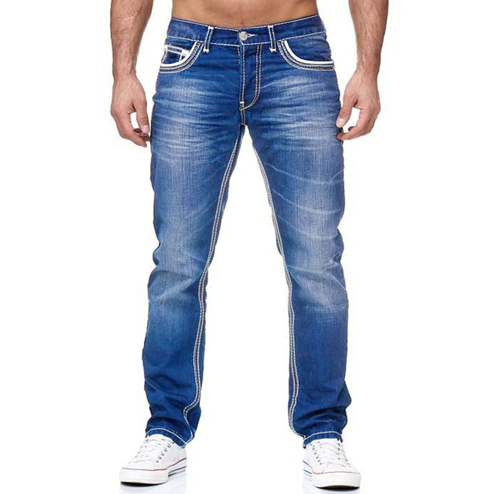 Classic Straight-Leg Jeans