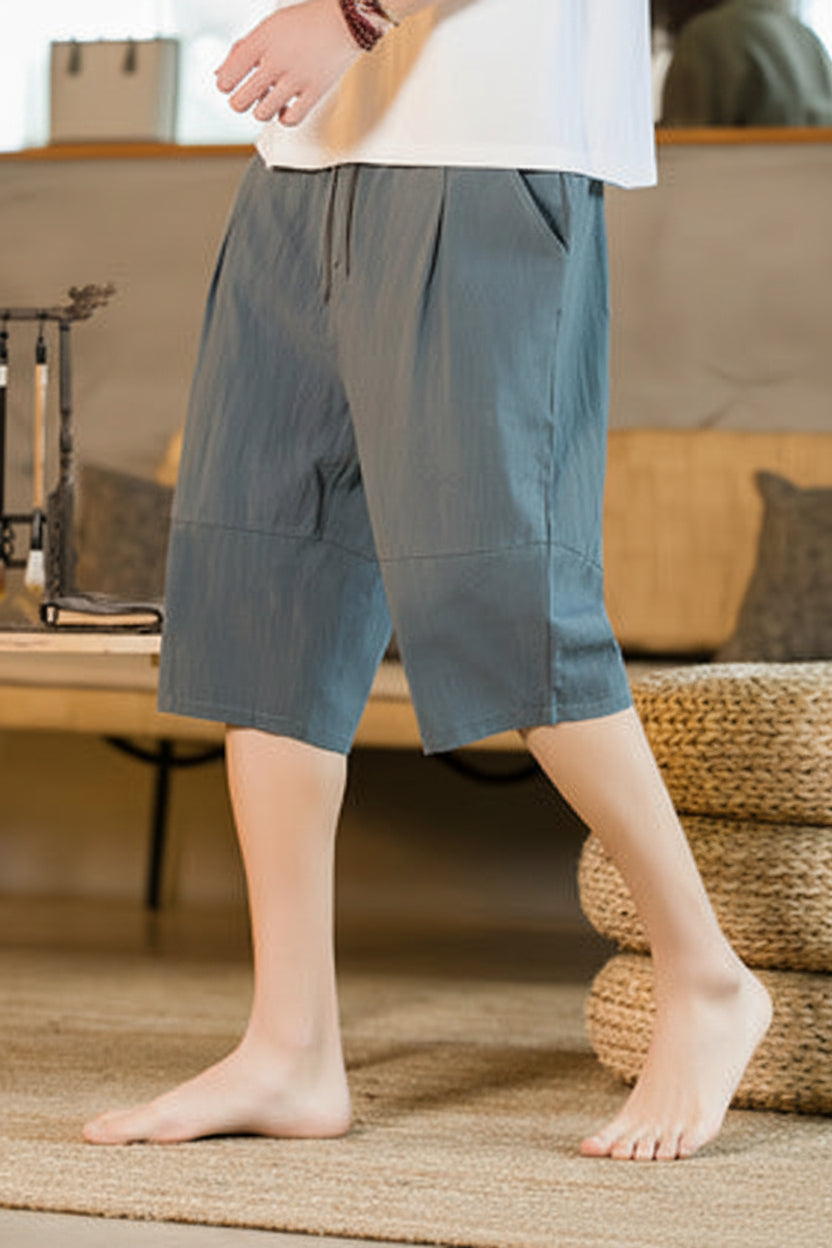 Linen Capri Pants