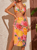 Bikini Set with Skirt Cover-Up