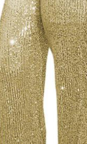 Sequined V-neck Jumpsuit With Spaghetti Straps