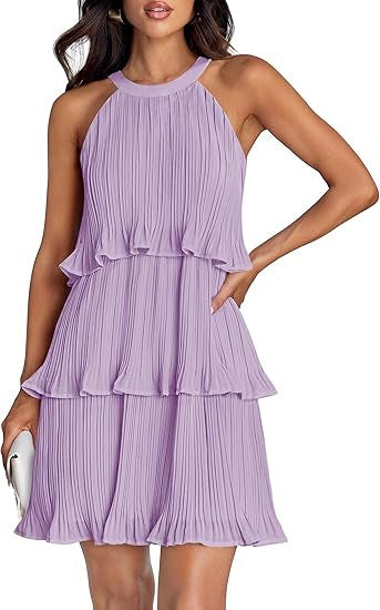 Flowy Tiered Ruffle Dress