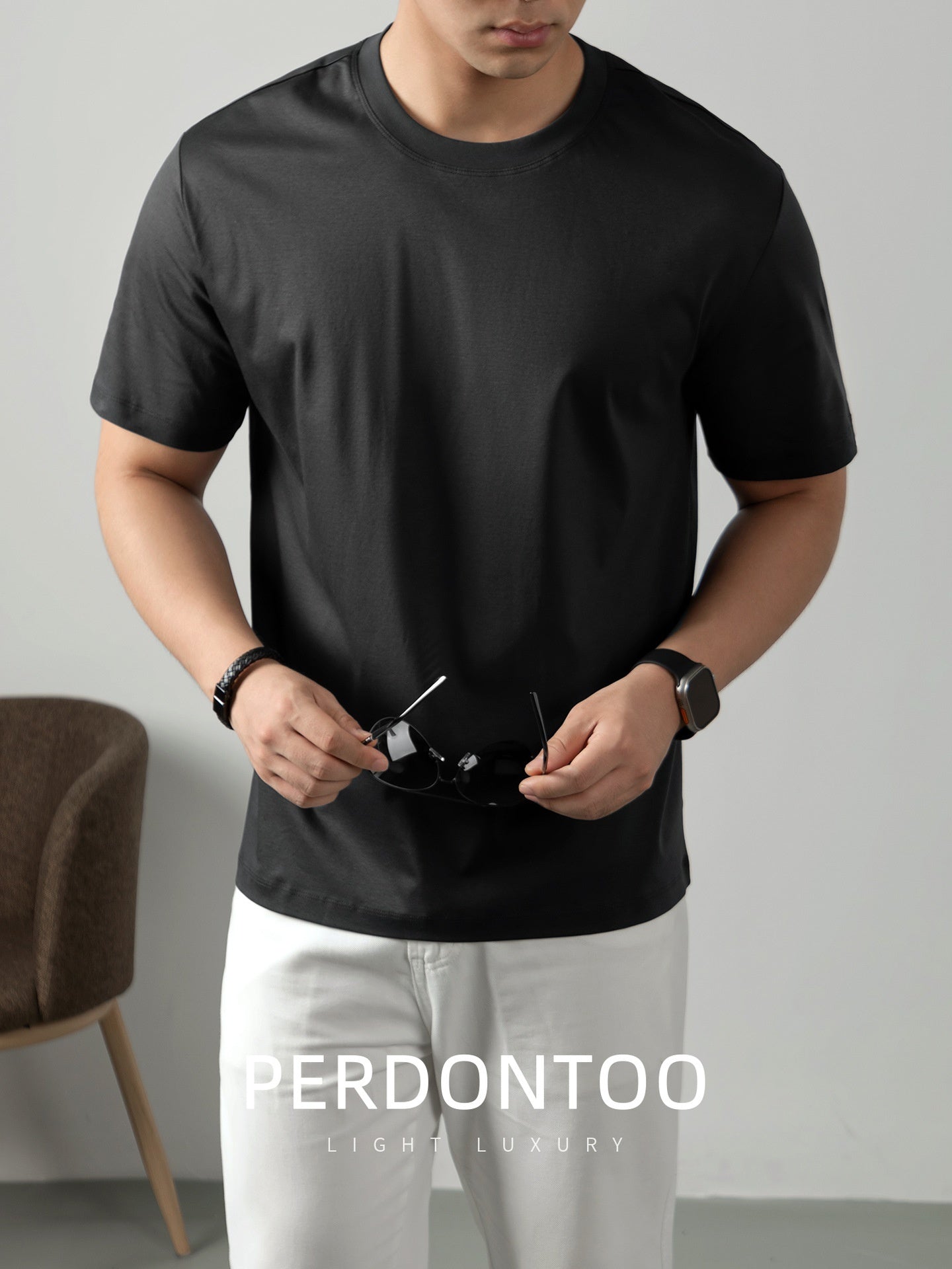 Short-Sleeve Lightweight Summer Tee
