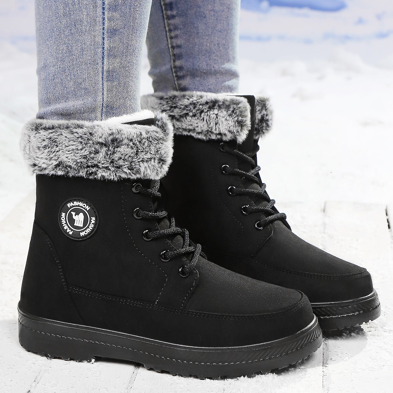 Soft Sole Cotton Boots