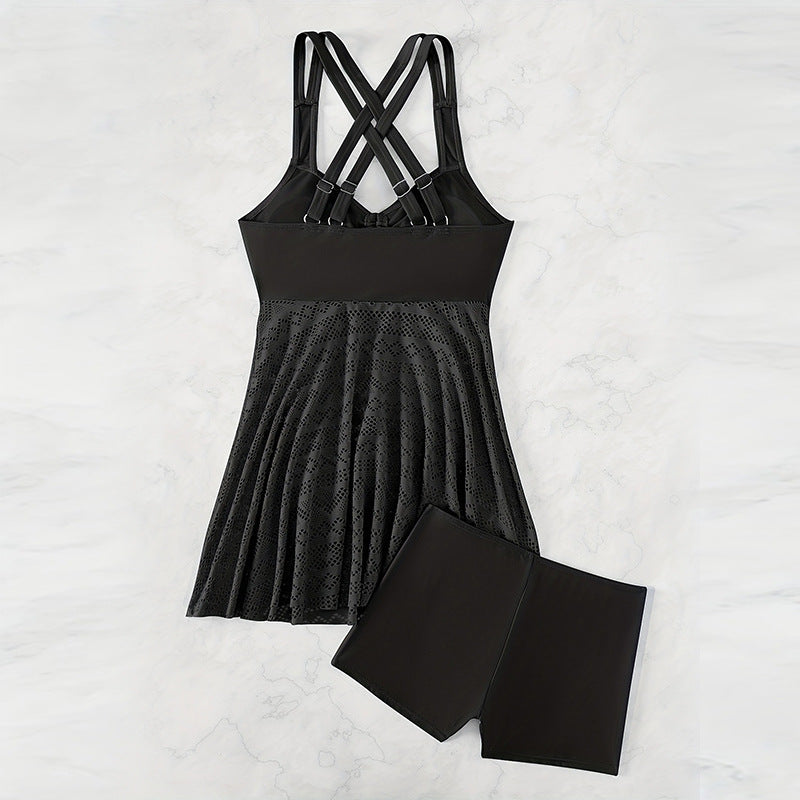 Trendy Split Two-Piece Swimwear