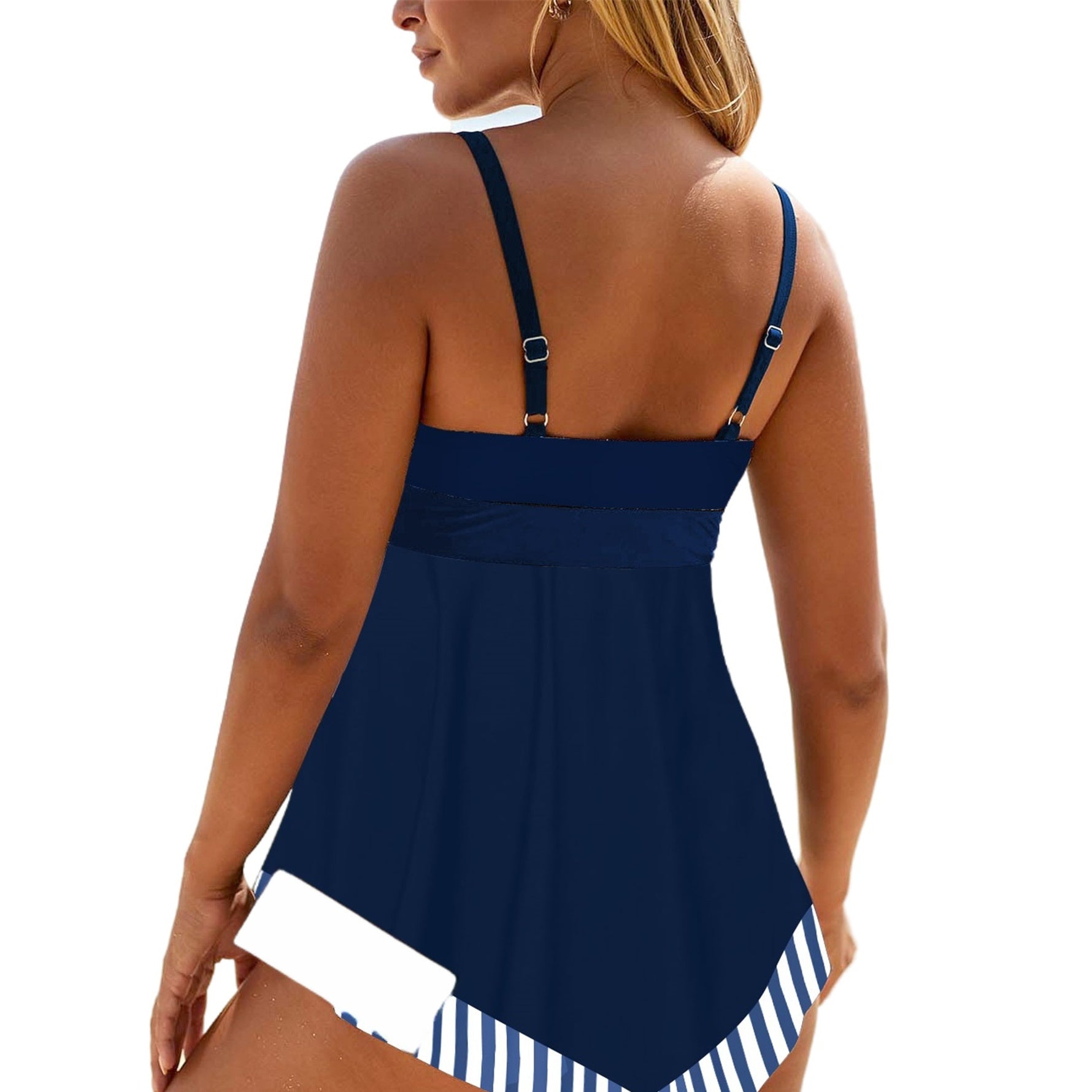 Plus Size – Quick-Dry Two-Piece Swimsuit