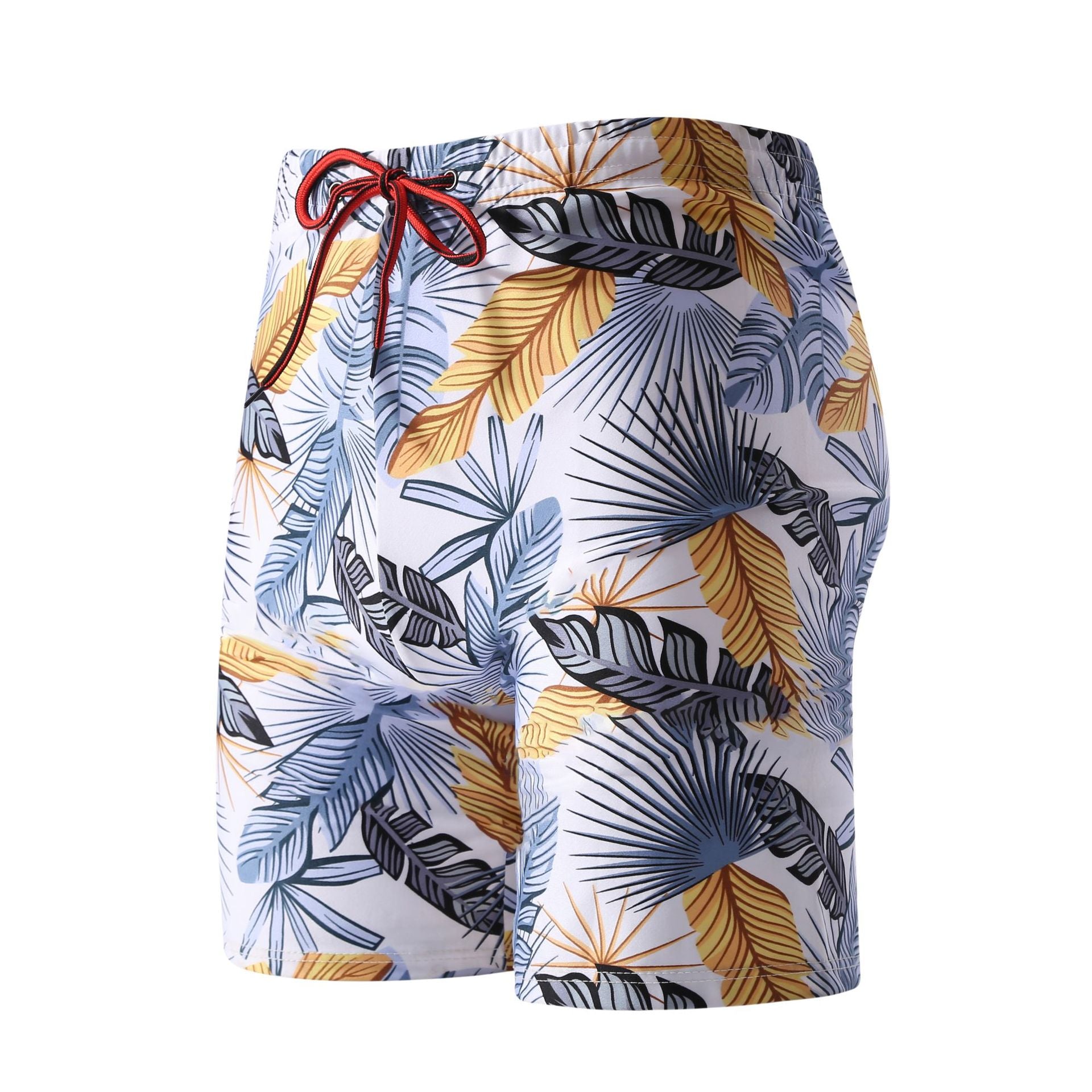Cropped Quick-Dry Beach Shorts